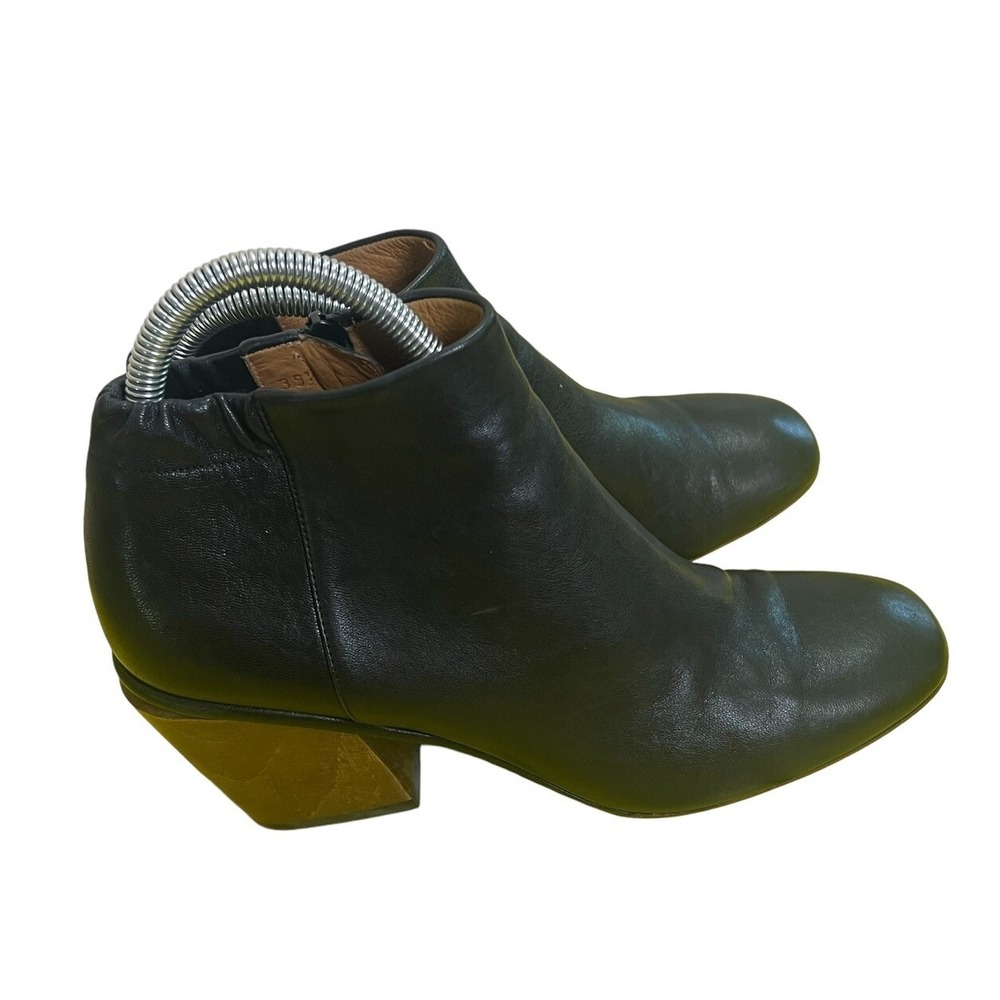 Coclico Women's Black Spanish Leather Ankle Boot 39 Style 5277